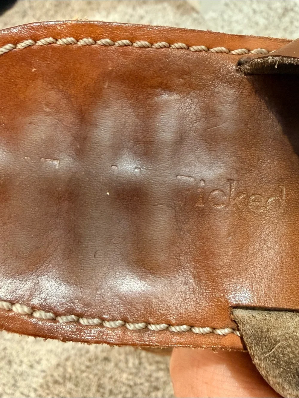 Freshly Picked Brown Leather Open-Toe Kids Sandals